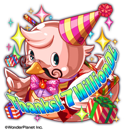 画像ギャラリー No.008のサムネイル画像 / 「クラッシュフィーバー」，世界累計700万DL突破。無料でレアガチャが回せる