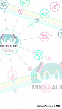 画像ギャラリー No.007のサムネイル画像 / 「クラッシュフィーバー」と「初音ミク」のコラボ第2弾が2017年冬に実施。“ミク色”に染められた「仮想空間ALICE」の先行プレイレポートを掲載