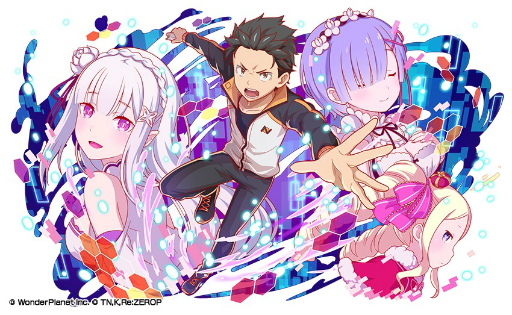 クラッシュフィーバー」，「Re:ゼロから始める異世界生活」とのコラボ