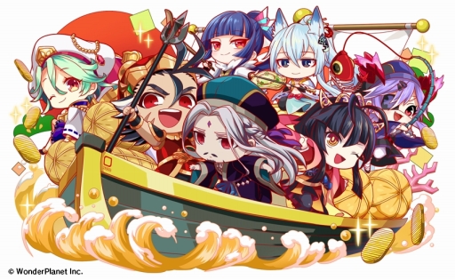 画像ギャラリー No.006のサムネイル画像 / 「クラッシュフィーバー」4.5周年記念第4弾「新春!あけおめ2020キャンペーン」が開催