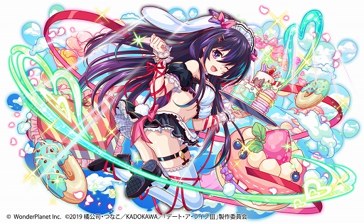 画像ギャラリー No.006のサムネイル画像 / 「クラッシュフィーバー」とTVアニメ“デート・ア・ライブIII”とのコラボイベント第2弾が11月13日より開催