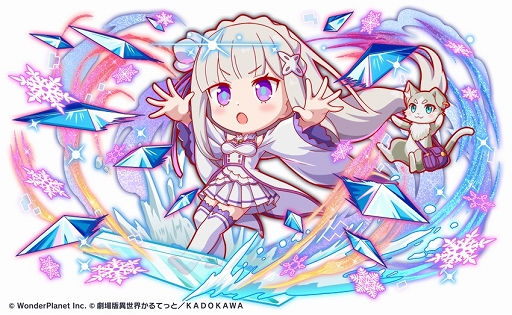 画像ギャラリー No.016のサムネイル画像 / 「クラッシュフィーバー」×「劇場版 異世界かるてっと」コラボが決定