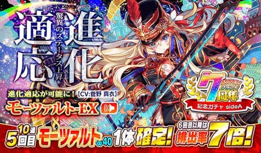 画像ギャラリー No.010のサムネイル画像 / 「クラッシュフィーバー」,特別企画が盛りだくさん,“7周年記念キャンペーン 第1弾”開催中