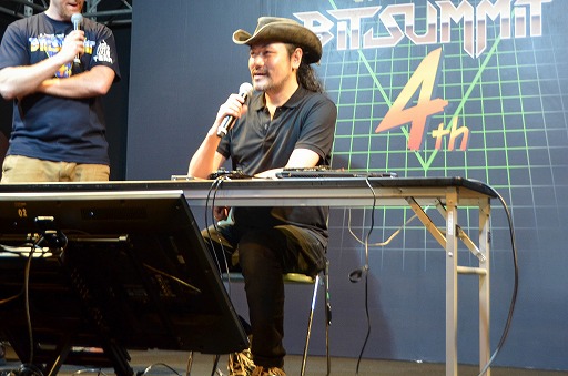 画像ギャラリー No.001のサムネイル画像 / ArtPlayの五十嵐孝司氏がBitSummitのステージで「Bloodstained: Ritual of the Night」の縛りプレイに挑戦