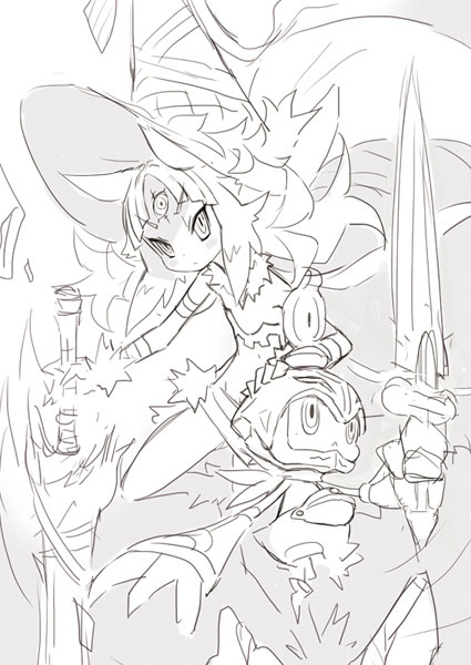 画像ギャラリー No.003のサムネイル画像 / 「魔女と百騎兵2」の店舗別特典が公開。ポスターが当たるキャンペーンも実施中