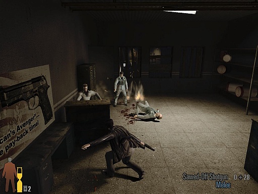 画像ギャラリー No.012のサムネイル画像 / 東京レトロゲームショウ2015:第28回 「Max Payne 2: The Fall of Max Payne」で,時間よ止まれ