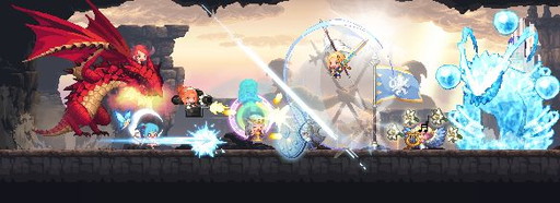 画像ギャラリー No.001のサムネイル画像 / 「クルセイダークエスト」,9人の勇者と神獣で戦う“大乱闘モード”を実装