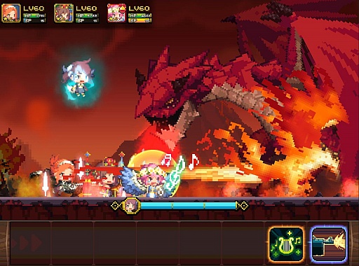 画像ギャラリー No.004のサムネイル画像 / 「クルセイダークエスト」,9人の勇者と神獣で戦う“大乱闘モード”を実装