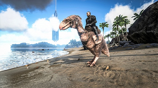 古代生物が生息する世界でサバイバルする Ark Survival Evolved のアップデート実施 グループ連携要素やグラップリングフック 新たな生物などが登場