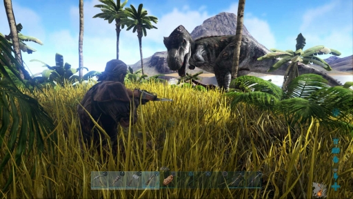 Ps4版 Ark Survival Evolved プレイレポート 恐竜が闊歩する世界で プレイヤーそれぞれのスタイルでサバイバル生活が楽しめる