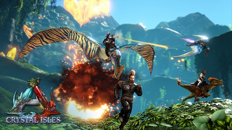 Ps4版 Ark Survival Evolved にcrystal Islesを追加する無料アップデートが実装 新たな翼竜トロペオグナトゥスも出現 Ps4版 Ark Survival Evolved にcrystal Islesを追加する無料アップデートが実装 新たな翼竜トロペオグナトゥスも出現
