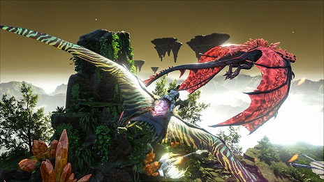 Ps4版 Ark Survival Evolved にcrystal Islesを追加する無料アップデートが実装 新たな翼竜トロペオグナトゥスも出現