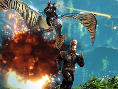 PS4版「ARK：Survival Evolved」にCrystal Islesを追加する無料アップデートが実装。新たな翼竜トロペオグナトゥスも出現