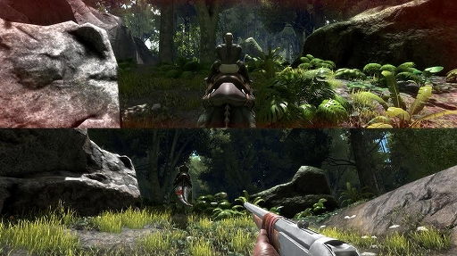 Xbox One版 Ark Survival Evolved は スプリットスクリーンによるローカル協力プレイにも対応
