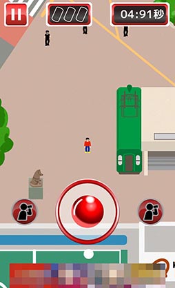 画像ギャラリー No.004のサムネイル画像 / 黒ずくめの追跡者からどれだけ逃げられるかに挑戦。スマホ向けアクション「渋谷で鬼ごっこ」を紹介する「(ほぼ)日刊スマホゲーム通信」第852回