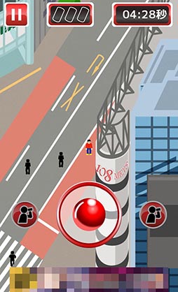 画像ギャラリー No.005のサムネイル画像 / 黒ずくめの追跡者からどれだけ逃げられるかに挑戦。スマホ向けアクション「渋谷で鬼ごっこ」を紹介する「(ほぼ)日刊スマホゲーム通信」第852回