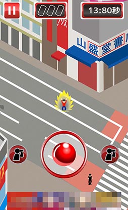 画像ギャラリー No.009のサムネイル画像 / 黒ずくめの追跡者からどれだけ逃げられるかに挑戦。スマホ向けアクション「渋谷で鬼ごっこ」を紹介する「(ほぼ)日刊スマホゲーム通信」第852回