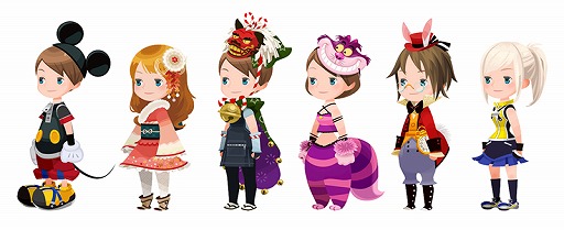 画像ギャラリー No.002のサムネイル画像 / 「KINGDOM HEARTS Unchained χ」は2015年9月に配信&事前登録受付がスタート。登録するとオリジナルデザインのスマホ壁紙がもらえる