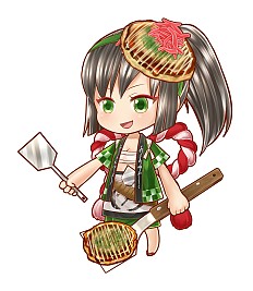 画像ギャラリー No.003のサムネイル画像 / 「モモ姫と秘密のレシピ」が日本コナモン協会とコラボ。タコ焼きなど限定ペコット登場