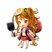 画像ギャラリー No.008のサムネイル画像 / 「モモ姫と秘密のレシピ」が日本コナモン協会とコラボ。タコ焼きなど限定ペコット登場