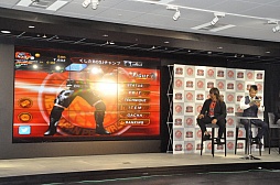 画像ギャラリー No.013のサムネイル画像 / スマホ向けプロレスゲーム「プロレスやろうぜ!」プレス向け発表会をレポート。棚橋選手とKUSHIDA選手がデモプレイを披露