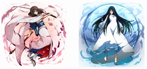 画像ギャラリー No.004のサムネイル画像 / 「ひめがみ絵巻」がアニメ「劇場版 空の境界」とコラボ