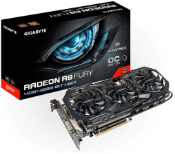 画像ギャラリー No.001のサムネイル画像 / WINDFORCE 3Xクーラーを搭載したGIGABYTE製R9 Furyカードが登場