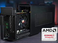 AMD，Thunderbolt 3接続の外付けGPU技術「XConnect」を正式発表