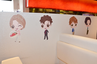 画像ギャラリー No.022のサムネイル画像 / F4とのツーショット写真も撮れちゃう期間限定の「花より男子カフェ」がオープン。オープニングイベントの模様をレポート