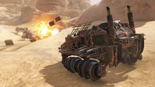 画像ギャラリー No.002のサムネイル画像 / 「CROSSOUT」の新アップデート「0.9.0」が実装。火を崇拝するファクション「ファイアスターター」が追加に