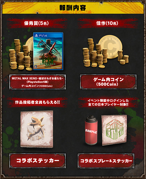 画像ギャラリー No.002のサムネイル画像 / 「CROSSOUT」で「METAL MAX Xeno」の車両などを再現するイベントが開催