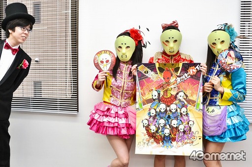 画像ギャラリー No.001のサムネイル画像 / 「ネットハイ」の“ハイパーエグゼクティブサポーター”仮面女子が4Gamer編集部にやってきたので,地下アイドルの定義などを聞いた