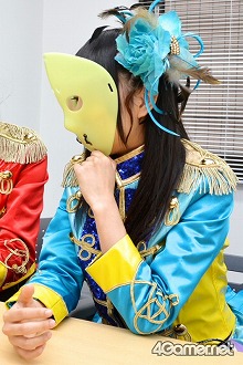 画像ギャラリー No.003のサムネイル画像 / 「ネットハイ」の“ハイパーエグゼクティブサポーター”仮面女子が4Gamer編集部にやってきたので,地下アイドルの定義などを聞いた