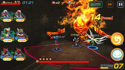 画像ギャラリー No.006のサムネイル画像 / 「仮面ライダー ストームヒーローズ」,巨大ボス“仮面ライダーコア”が登場