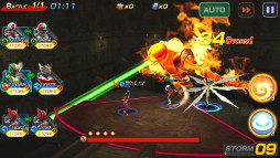 画像ギャラリー No.007のサムネイル画像 / 「仮面ライダー ストームヒーローズ」,巨大ボス“仮面ライダーコア”が登場