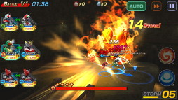 画像ギャラリー No.009のサムネイル画像 / 「仮面ライダー ストームヒーローズ」,巨大ボス“仮面ライダーコア”が登場