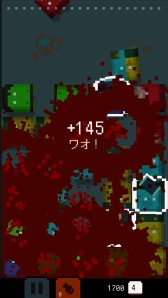 画像ギャラリー No.004のサムネイル画像 / ゾンビを消していくパズル「ゾンビバケツ」，iOS向けに配信がスタート