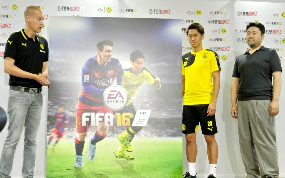 画像集 008 Fifa 16 日本版パックヒーローに決定したドルトムント 香川真司選手