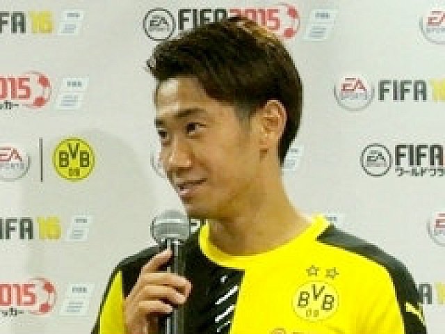 FIFA 16」日本版パックヒーローに決定したドルトムント 香川真司選手が