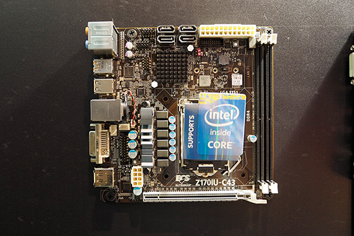 画像集 No.011のサムネイル画像 / ［COMPUTEX］Intelの次世代CPU「Skylake」対応マザーボードが展示される。発売は夏の終わり頃か
