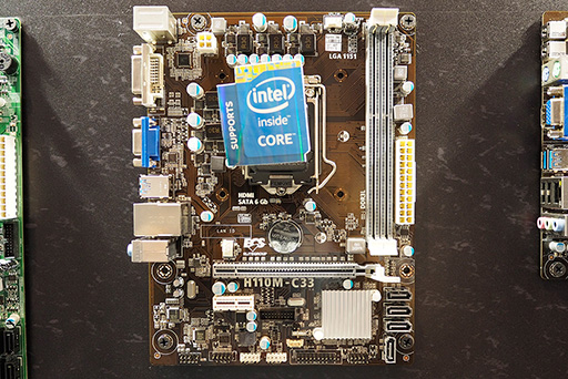 画像集 No.012のサムネイル画像 / ［COMPUTEX］Intelの次世代CPU「Skylake」対応マザーボードが展示される。発売は夏の終わり頃か