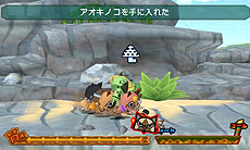 画像集#013のサムネイル/3DS「モンハン日記 ぽかぽかアイルー村DX」の探検クエストには「モンスターハンター4」のメインモンスター「ゴア・マガラ」が登場