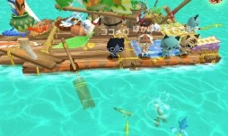 画像ギャラリー No.002のサムネイル画像 / 「モンハン日記 ぽかぽかアイルー村DX」マルチプレイの新情報を公開。ほかのプレイヤーの村でも採取や釣りが可能に