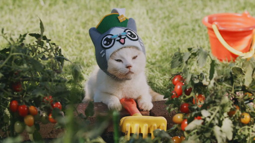 画像ギャラリー No.004のサムネイル画像 / 「ぽかぽかアイルー村DX」，アイルーの生活をイメージした実写CMが公開