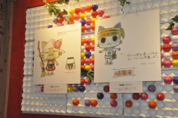 画像ギャラリー No.007のサムネイル画像 / モンハンとスイーツパラダイスがコラボした「アイルーカフェ」が本日オープン。ゲストに「仮面女子」のメンバーが登場した発表会の模様をレポート