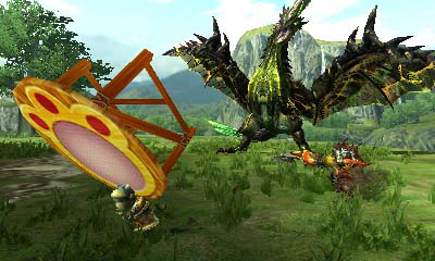 画像集 032 3ds モンスターハンタークロス 大剣の如き大きく鋭い尻尾を持つ獣