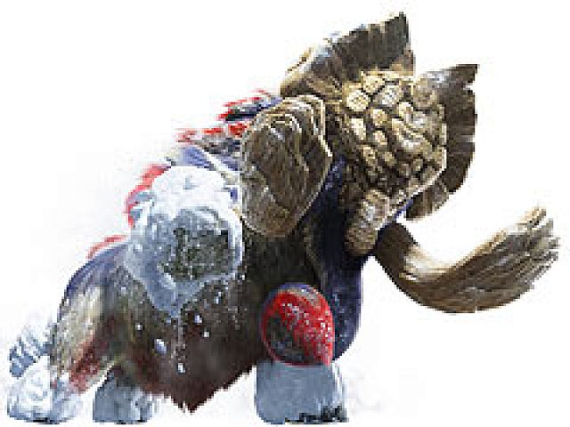 モンスターハンタークロス」に登場する4大モンスターの一角，牙獣種の