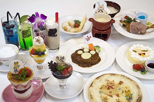 画像ギャラリー No.002のサムネイル画像 / モンハンとスイーツパラダイスのコラボした「アイルーカフェ」が名古屋に11月7日にオープン