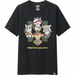 画像ギャラリー No.010のサムネイル画像 / 「モンスターハンタークロス」とユニクロのコラボパーカ＆Tシャツが発売