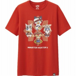 画像ギャラリー No.011のサムネイル画像 / 「モンスターハンタークロス」とユニクロのコラボパーカ＆Tシャツが発売